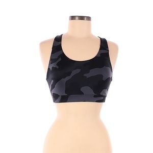 Old Navy GREEN Camo Strappy Sports Bra- Medium